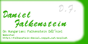 daniel falkenstein business card